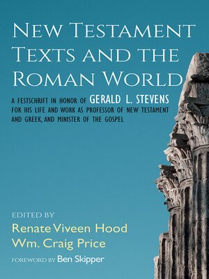 cover image of New Testament Texts and the Roman World